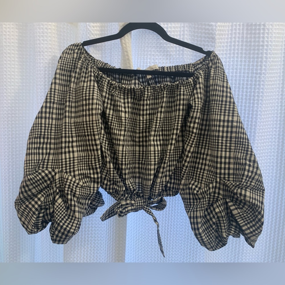 ❌ Sold ❌ Lovers and Friends BNWT Gingham Top XS
